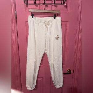 Women’s Cream VS PINK Sport Sweatpants